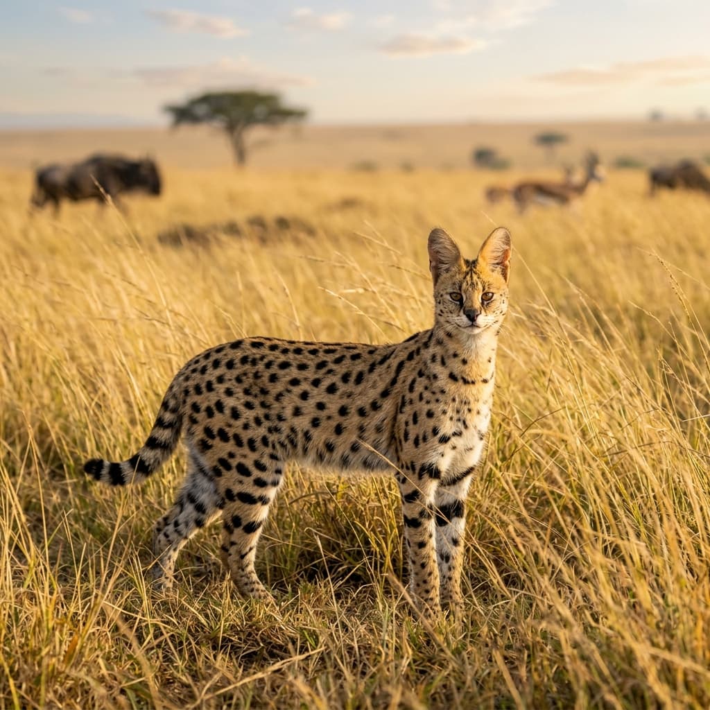 Illustration of Serval