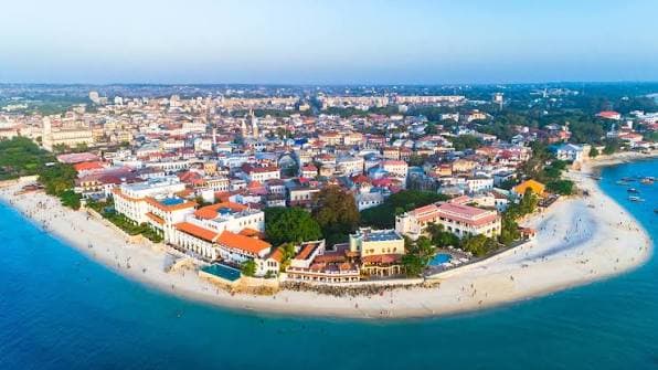 Bustling maritime trade harbors Stone Town