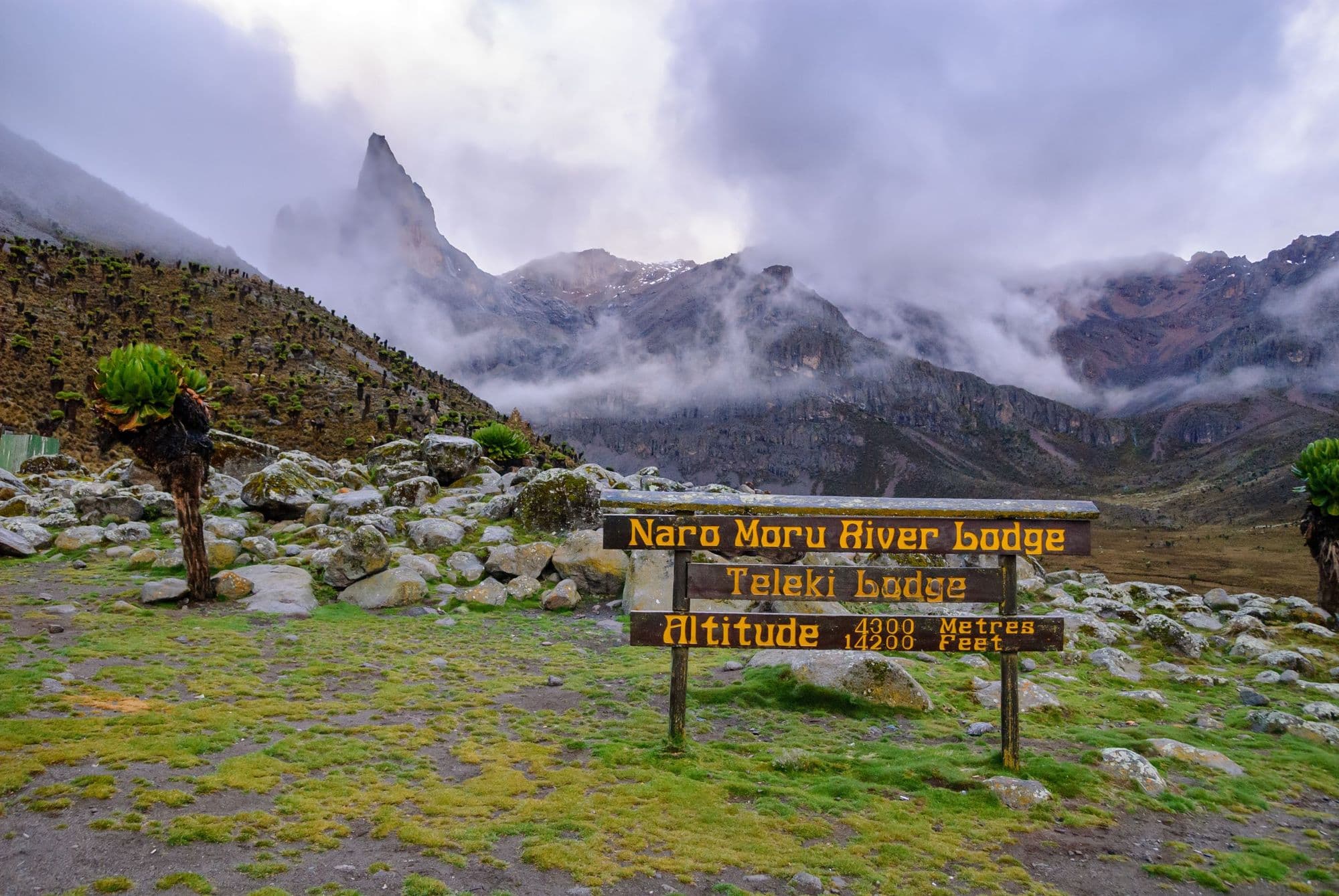Laikipia-Plateau am Fuß des Mount Kenya